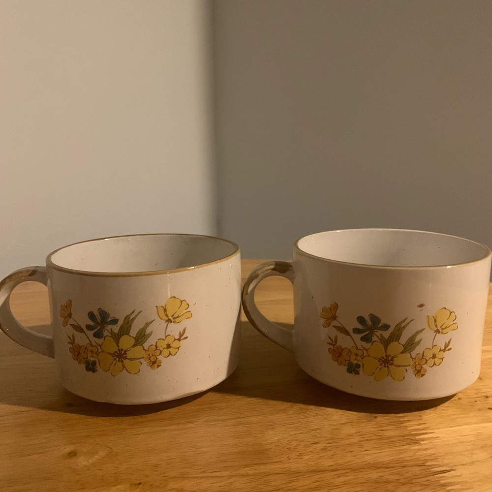 Two Otigari Coffee / Soup Mugs.